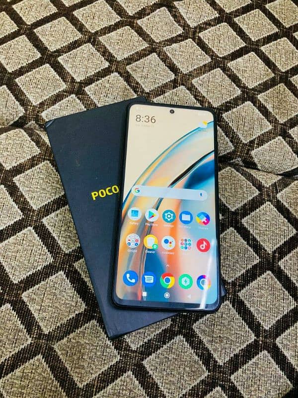 Poco x3 pro 6+2/128 with box charger 1