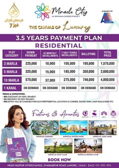 Al Rehman Garden Pahse 7 Plots Available On Monthly Instalment Plan 0