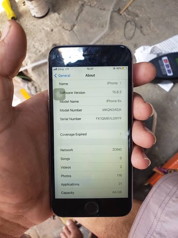 Iphone 6s for sale pta approved 1