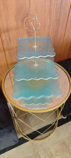 3 tier tray resin