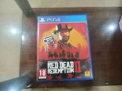 Red Dead Redemption 2 PS4 rdr 2 in good working condition