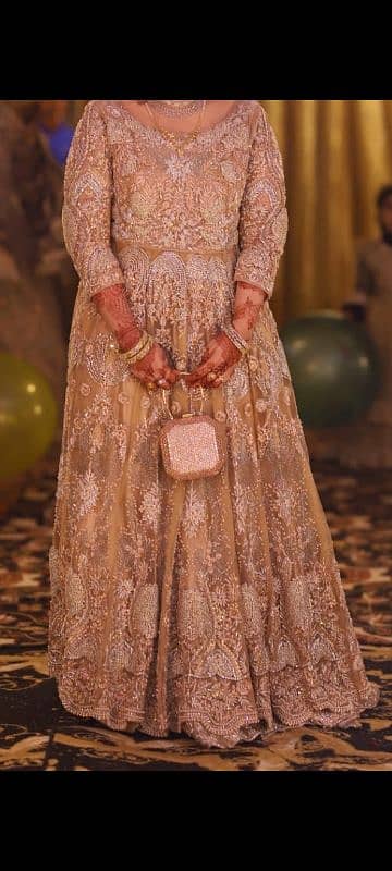 walima bridal dress / lehnga maxi 0