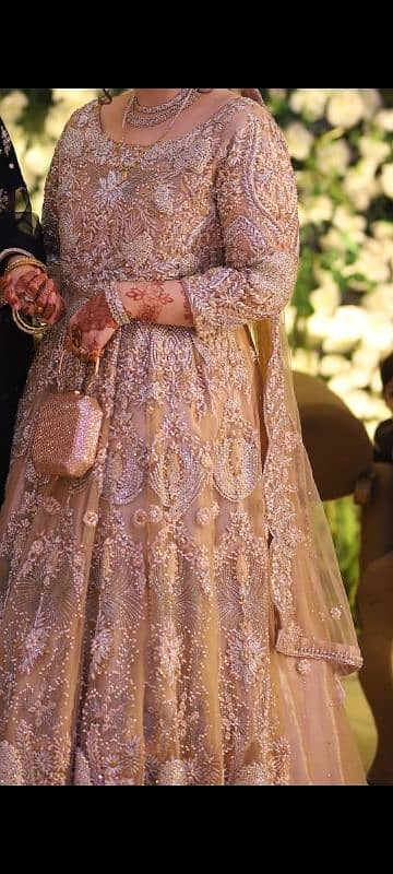 walima bridal dress / lehnga maxi 2