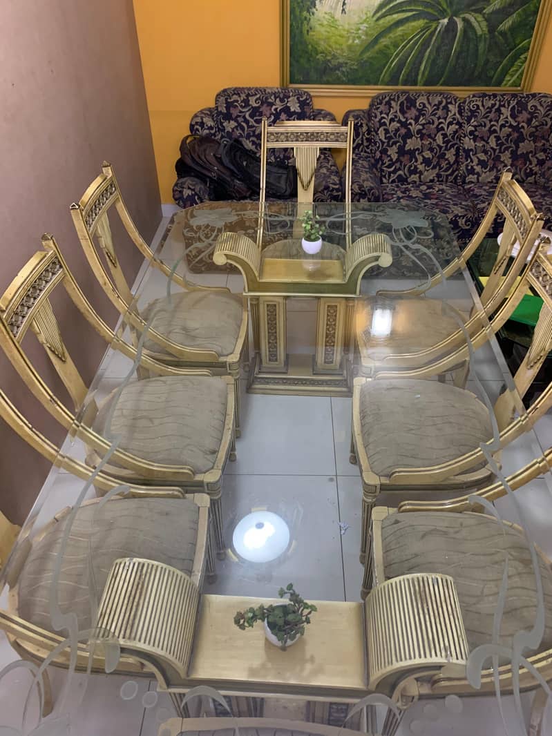 Dining table with 8 chairs 4