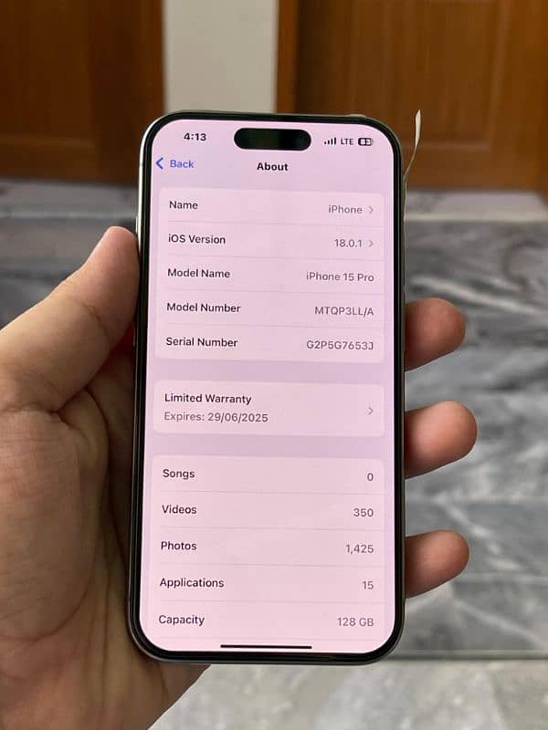 iphone 15 Pro 128Gb Factory Unlock 7