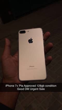 IPhone 7Plus Pta Approved 128gb