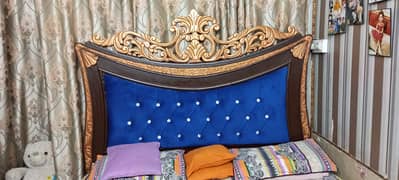 King Size Bed with Dressing Table & Side Table - Contact: 03341281285 0