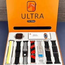 7 in 1 ultra smartwatch with chain strap free home delievery 0