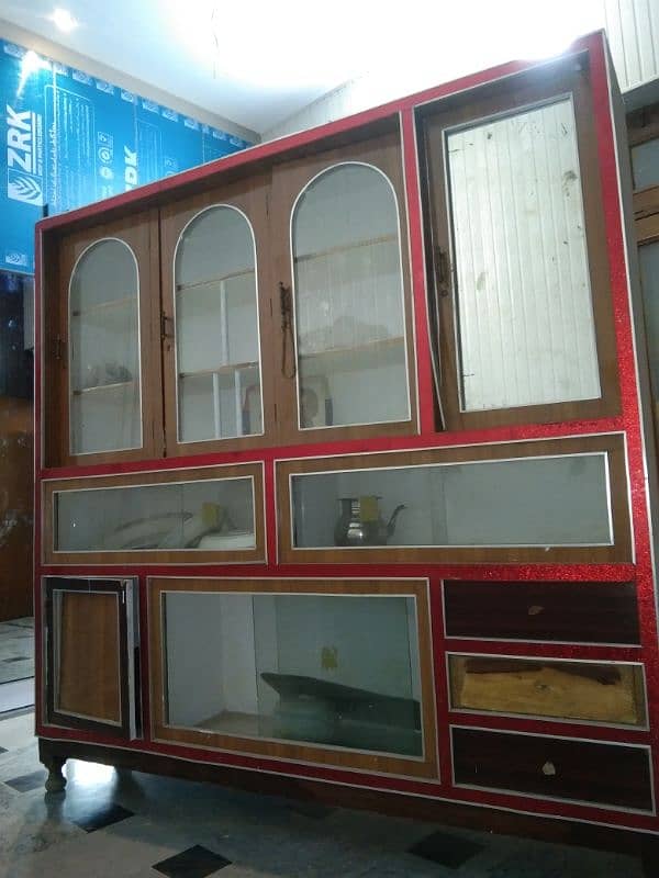 wooden almari for sale 4