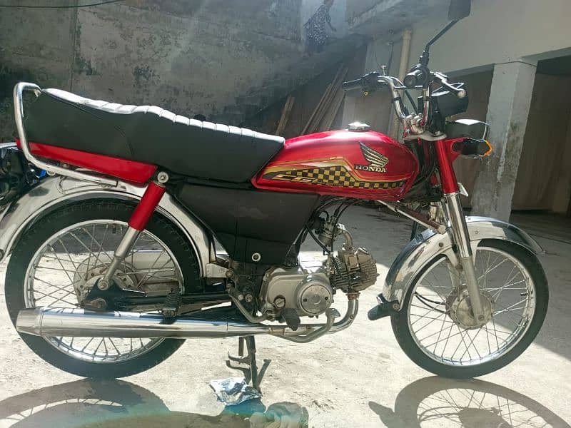 honda 70 argent sale 7