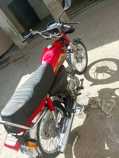 honda 70 argent sale 8