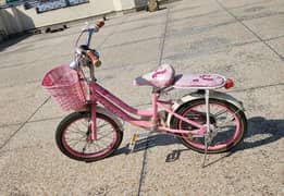 Kids Bicycle with Supporting Wheels and Stand