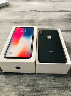 iPhone X 64 gb pta approved black colour