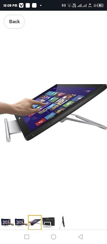 DELL 22Inch Touch screen LED Touch Capability S2240T 2