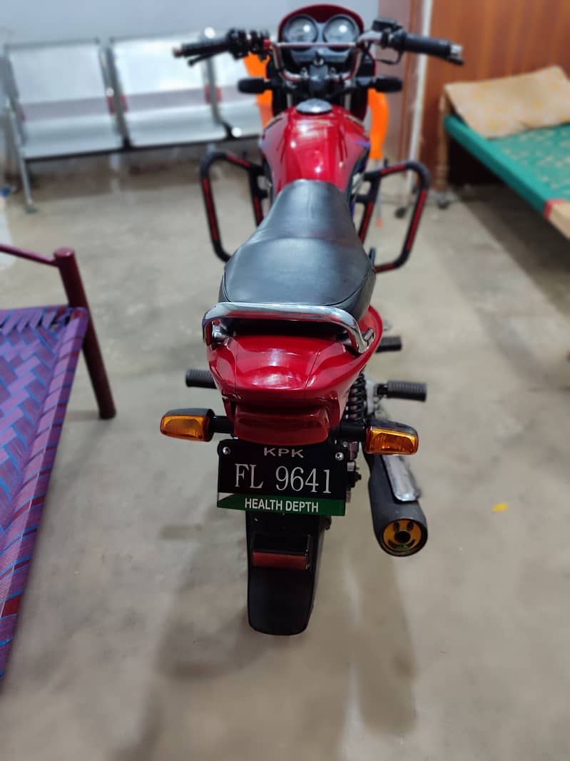 Need money. want to sale Honda 125 full fresh 2015. Mardan Register. 10