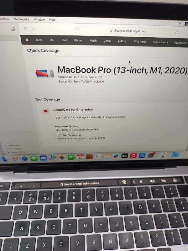 2 UNITS AVAILABLE MACBOOK PRO M1 2020 CTO MODLE 13 TOUCHBAR 16GB 512GB 2