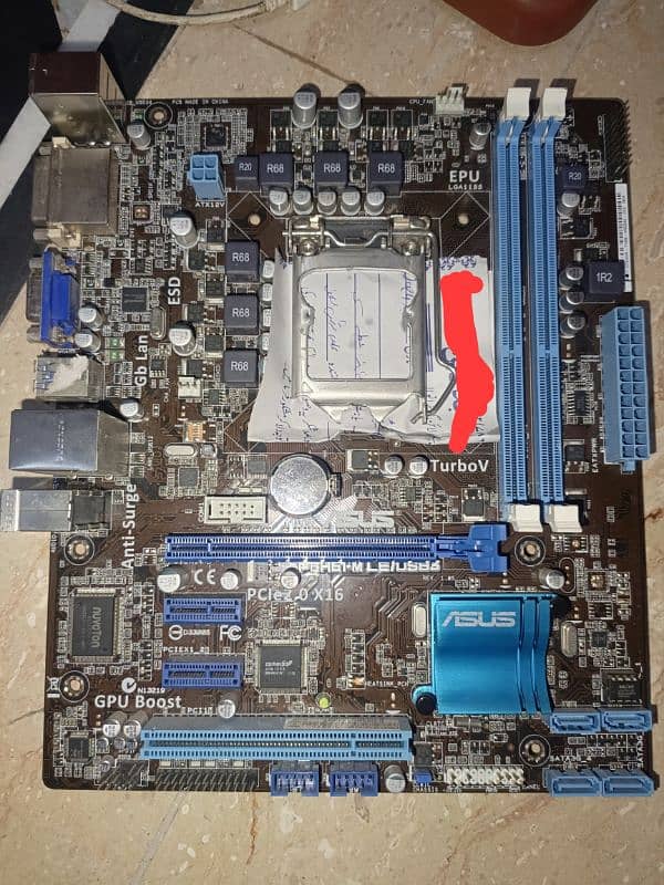 Asus P8H61 MLE/USB 3.0 with I5 3570 processor 1