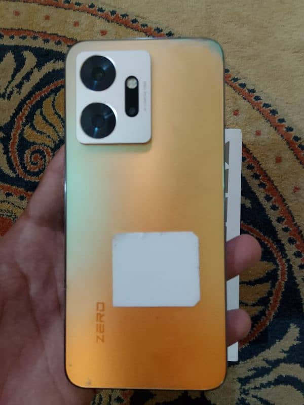 infinix zero 20 with box and  charger  full  box ha 10