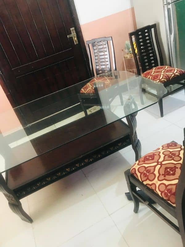 dinning table for sale with 6 chairs for sale 4