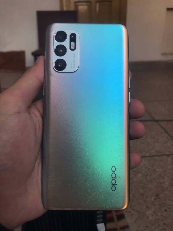 OPPO RENO 6 with box 8-128 Dual Sim Approved 1