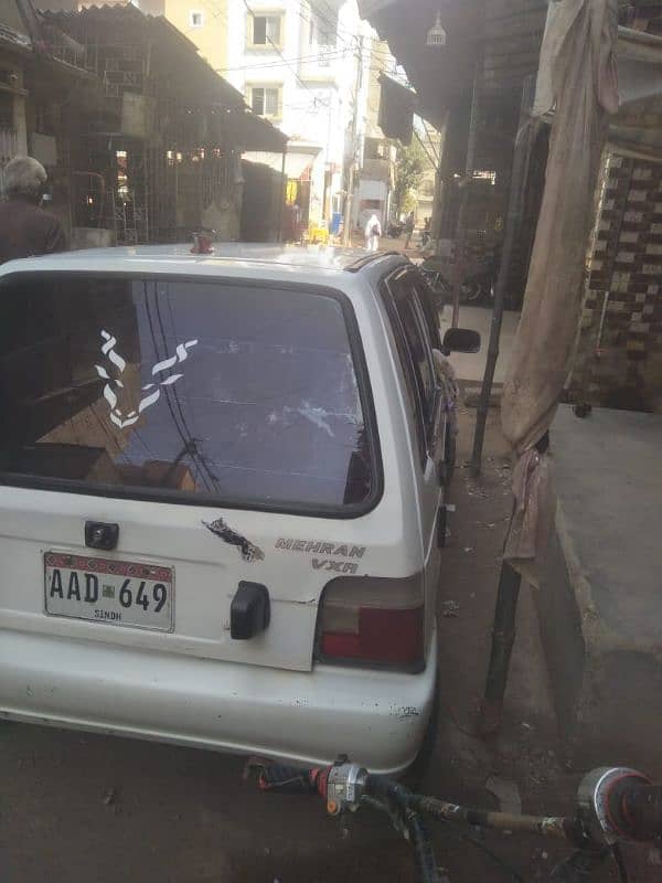 Suzuki Mehran VXR 1996 visit timing 7 se 1 bje tk 4