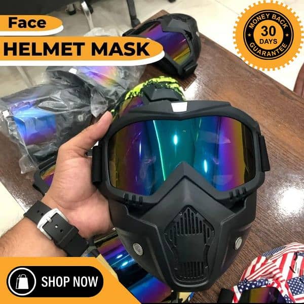 Face Helmet Mask available 4