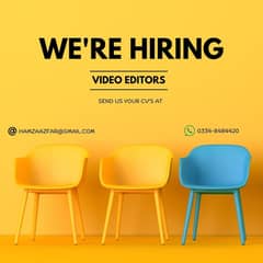 REQUIRED Video Editor for YouTube Channel