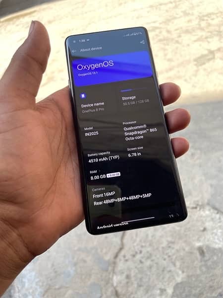 Oneplus 8 pro 8/128 7