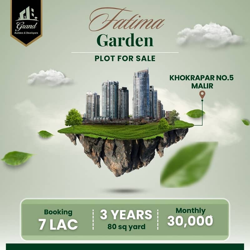 Plot available for SALE in Malir On Cash & Instalments 3