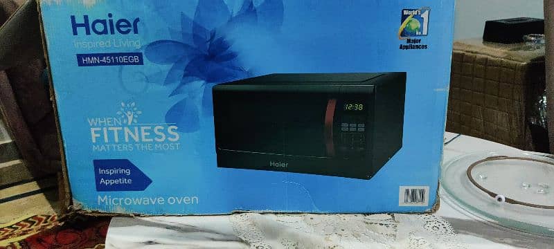 Haier microwave oven full size 4