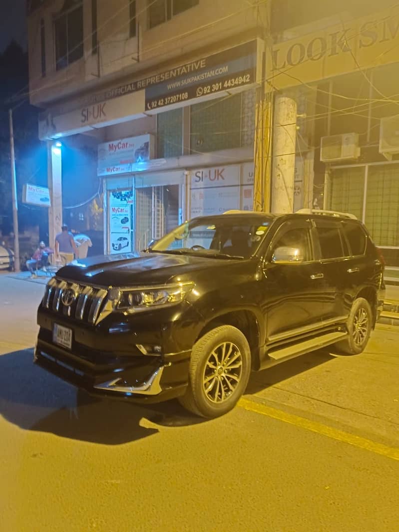 Car Rental Prado Revo B6 bullet proof | Rent a car Services in Lahore 8