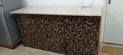 lasani counter with marble top