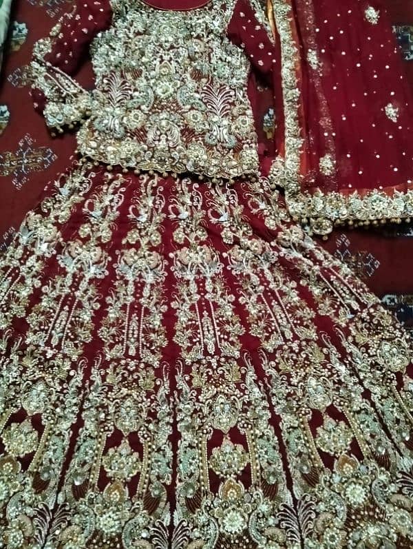 full heavy designer bridal suit 1