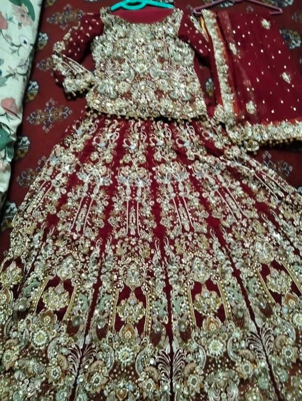 full heavy designer bridal suit 2