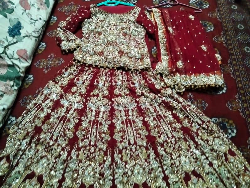 full heavy designer bridal suit 3