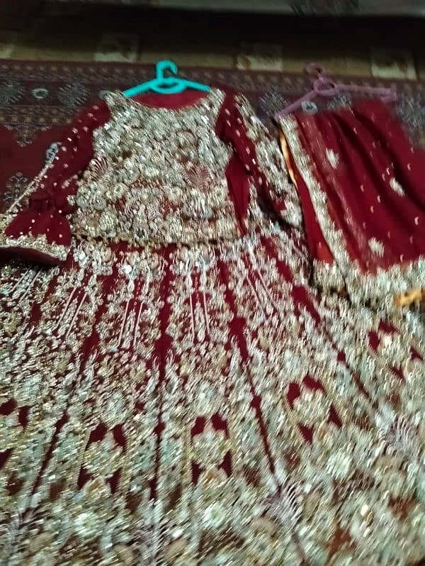 full heavy designer bridal suit 5