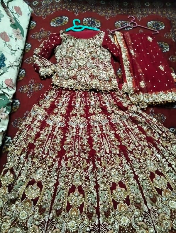 full heavy designer bridal suit 6