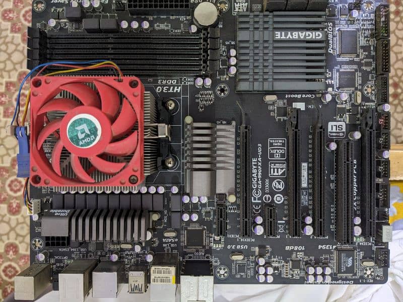 AMD FX Board X990 gaming board with Fx 6350 processor 6core 3