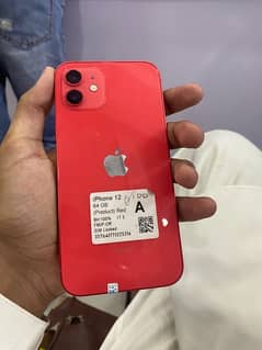 Iphone 12 JV 64GB 100%Health Non Active 0