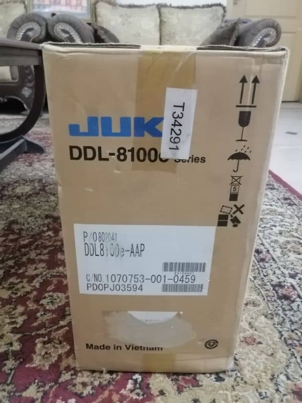 JUKI DDL 8100e Lock Stitch Machine, Made In Vietnam. 5