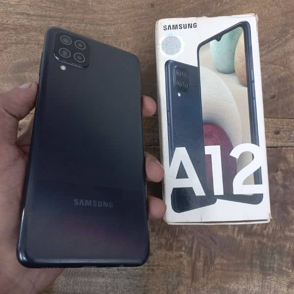 samsung a12 4/64 with box 2