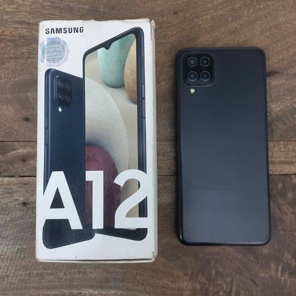 samsung a12 4/64 with box 6