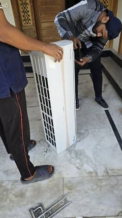 brand new haier ac (marvel inverter heat & cool)