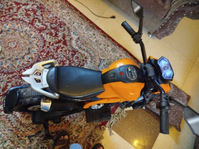 electric rechargeable bike full size for kids 4-10 years 5