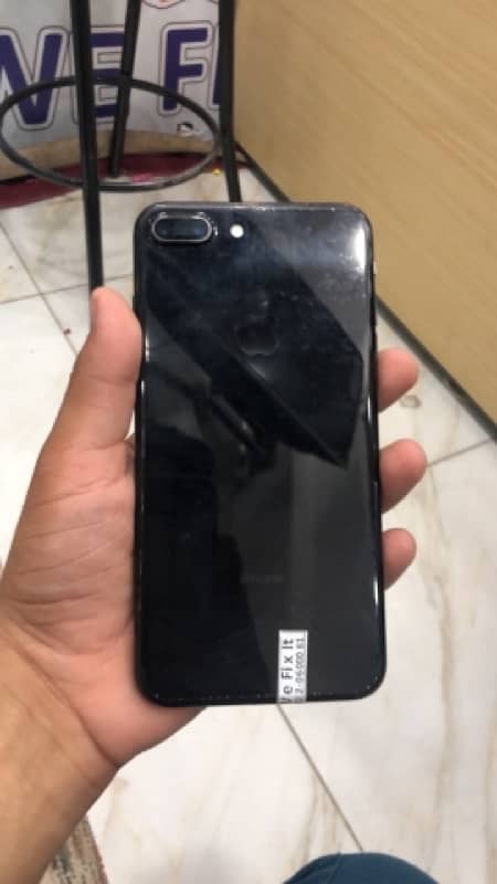 IPhone 7 Plus PTA 128 panel brk 10/9 BATTERY CHANGE FINGER OK WITH BOX 0