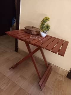 Folding Wood Table