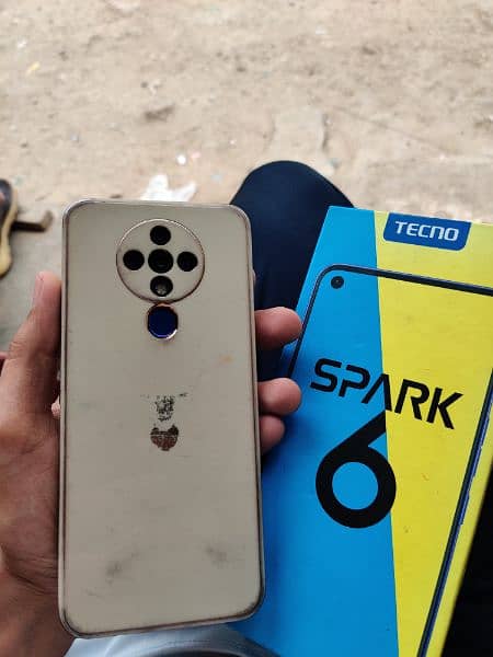 Tecno spark 6 ram. memory 4/64 1