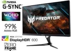 Acer Predator XB323U  32" IPS NVIDIA G-SYNC  Monitor, HDR600, , 170Hz, 0