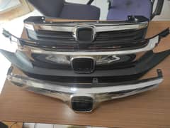 Honda  Show Grills and Lower Bumper Grills