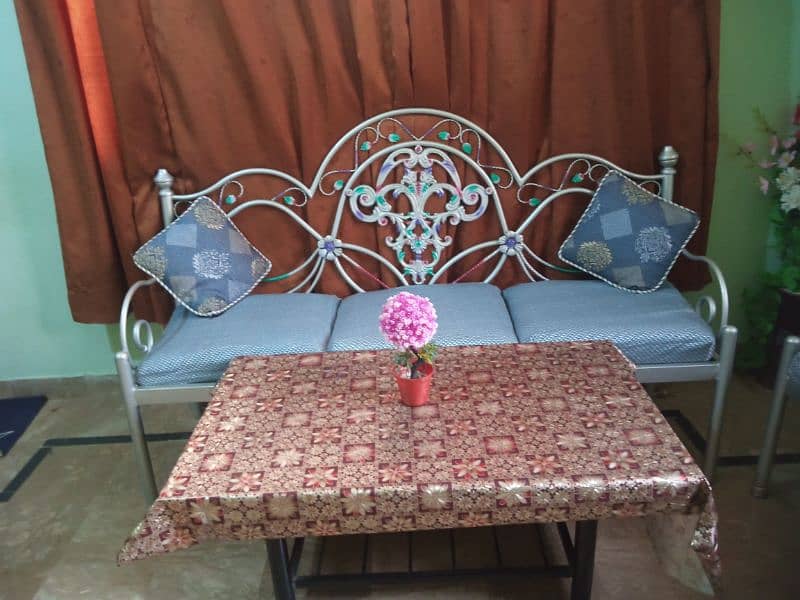 iron sofa set for sell 3